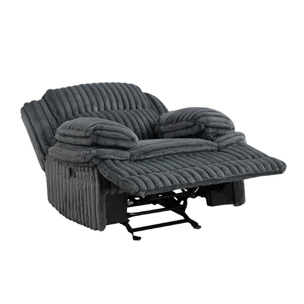 English Elm Glider Recliner Oversized Corduroy Lounge Chair with Pocket Coil Support for Any Room B011P575211