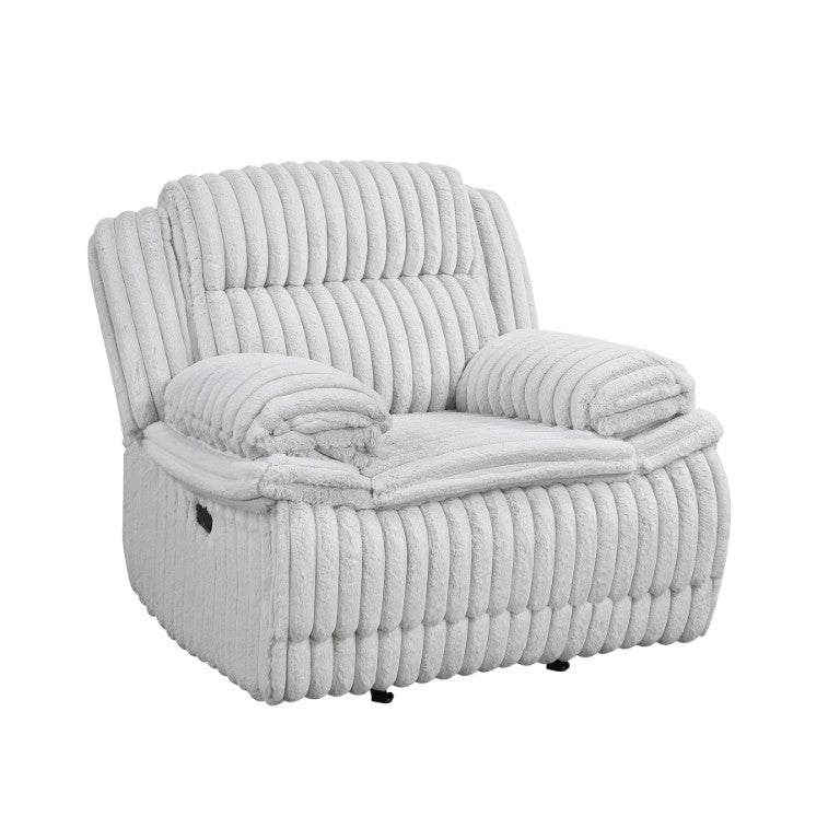 English Elm Glider Recliner Oversized Corduroy Nursery Chair with Pocket Coil Cushioning Support B011P575262