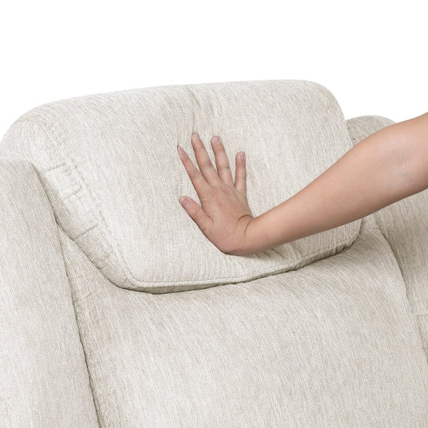 English Elm Double Reclining Loveseat with Center Console Chenille and Microfiber Media Room Seating B011P575270
