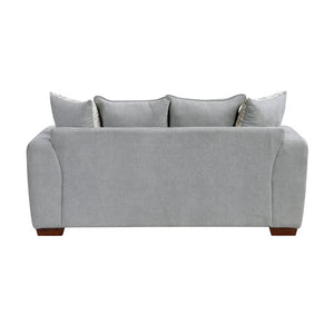 English Elm Love Seat Chenille Upholstered Loveseat with Nailhead Trim and Pocket Coil Cushions 70 x 34 x 35 B011P575273