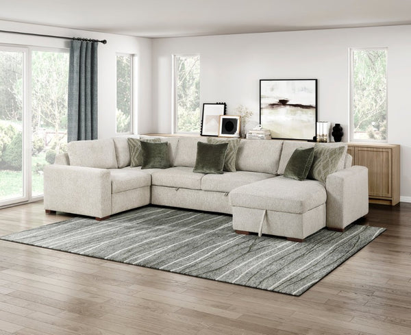 English Elm Armless Modular Sectional Chair with Pocket Coil Support and Microfiber Upholstery B011P575929