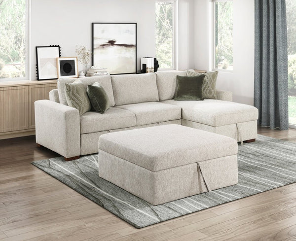 English Elm Storage Cube with Rolling Casters Microfiber Upholstered Living Room Seating Chest Sage Storage with Casters 41 x 41 x 20.5 inches B011P575931