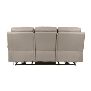 English Elm Sofa Mid-Century Velvet Upholstered with Walnut Legs and Pocket Coil Cushion Support Beige Grey Leather 86.5 L x 37.5 W x 40.5 H B011P575939