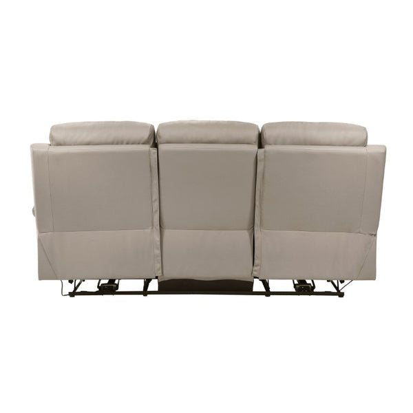 English Elm Sofa Mid-Century Velvet Upholstered with Walnut Legs and Pocket Coil Cushion Support Beige Grey Leather 86.5 L x 37.5 W x 40.5 H B011P575939