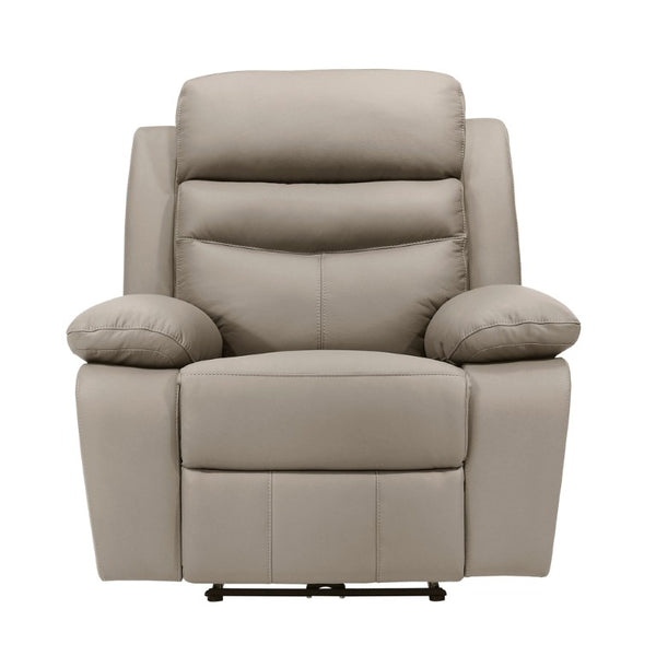 English Elm Power Reclining Chair Top Grain Leather Contemporary Living Room Lounge Seat B011P575941