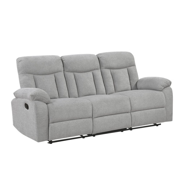 English Elm Double Reclining Sofa Plush Chenille Upholstery Triple Seat Living Room Lounge B011P575942