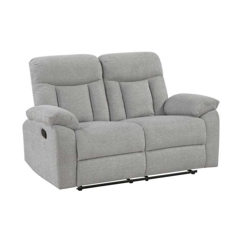 English Elm Double Reclining Loveseat Chenille Upholstered Pocket Coil Sofa for Living Rooms B011P575943