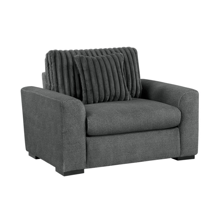 English Elm Reclining Armchair with Microfiber Corduroy Upholstery and Pocket Coil Foam Support B011P575950
