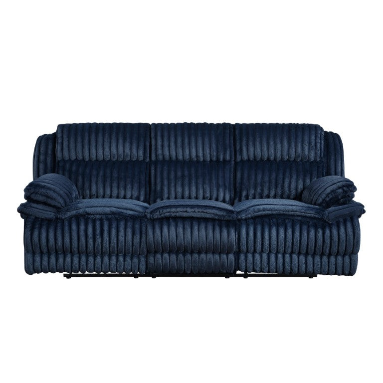 English Elm Double Reclining Sofa in Ribbed Corduroy for Cozy Living Rooms and Media Spaces B011P575967