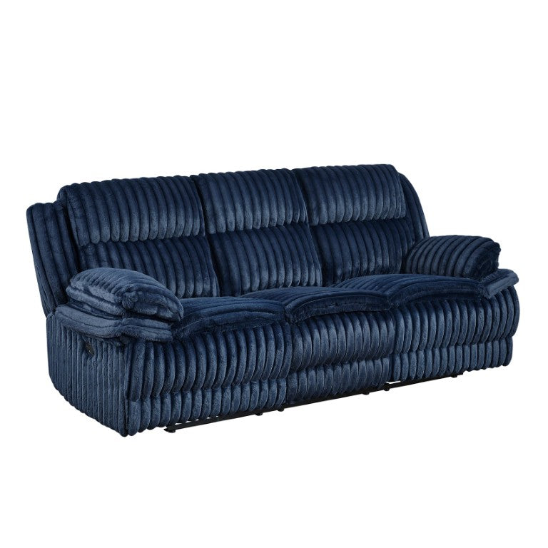 English Elm Double Reclining Sofa in Ribbed Corduroy for Cozy Living Rooms and Media Spaces B011P575967