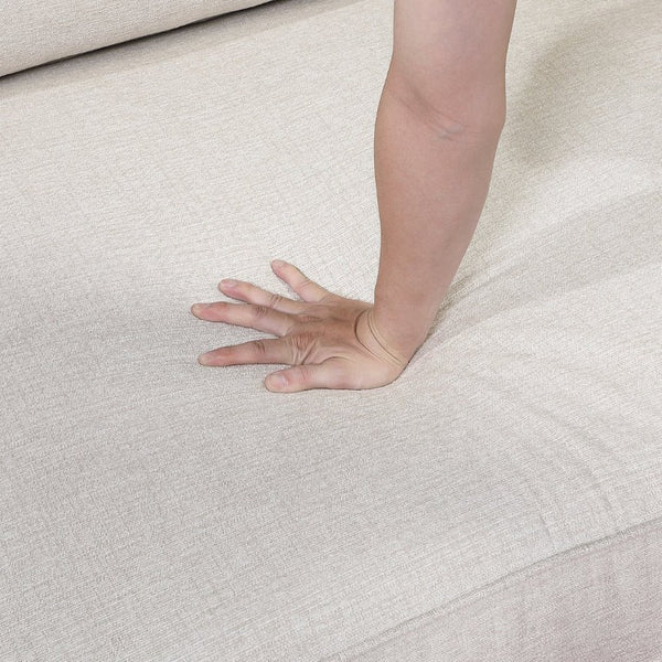 English Elm Left Arm Chenille Loveseat Module Plush Sectional Piece for a Cozy Living Room B011P575982