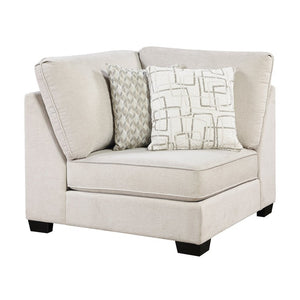 English Elm Corner Sectional Seat in Soft Chenille with Pocket Coil Support for Modern Living Rooms B011P575984