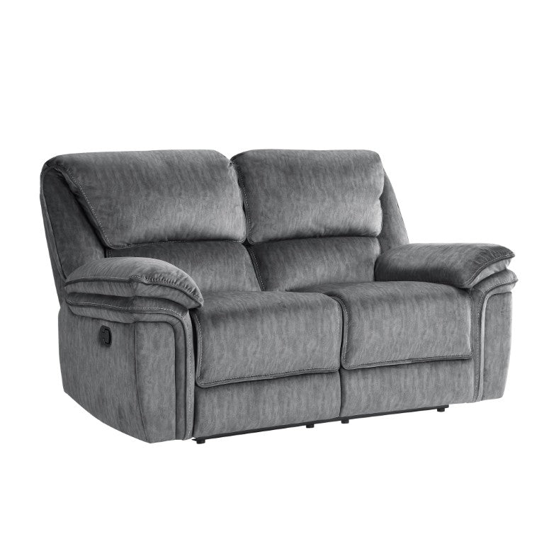 English Elm Double Reclining Loveseat Plush Microfiber Upholstered Casual Living Room Seating B011P575999