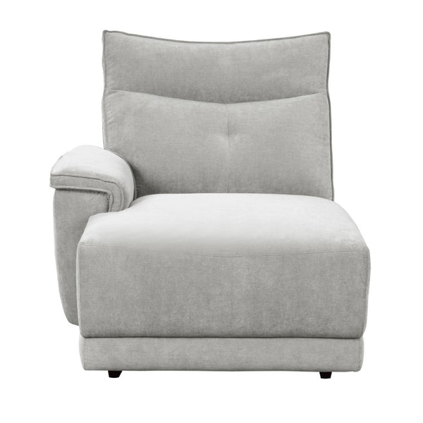 English Elm Left Arm Chaise Sectional Module Deep Seat Polyester Upholstery Contemporary Comfort B011P576011