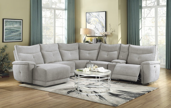 English Elm Left Arm Chaise Sectional Module Deep Seat Polyester Upholstery Contemporary Comfort B011P576011