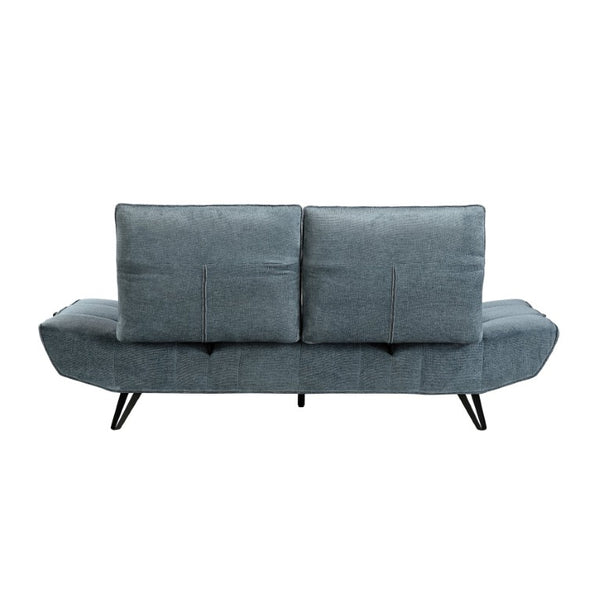 English Elm Sofa with Power Seat Depth Adjustment Chenille Tufted Three Living Room B011P576116