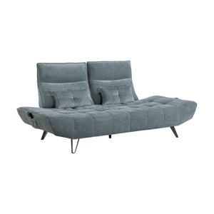English Elm Sofa with Power Seat Depth Adjustment Chenille Tufted Three Living Room B011P576116