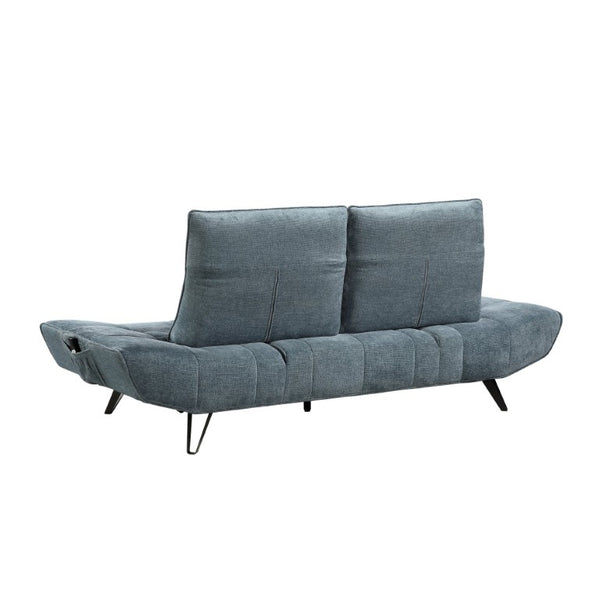 English Elm Sofa with Power Seat Depth Adjustment Chenille Tufted Three Living Room B011P576116