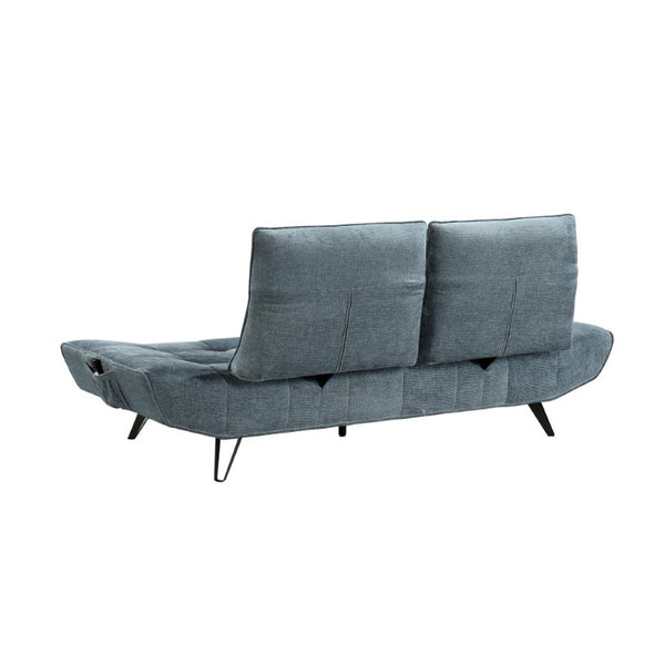English Elm Sofa with Power Seat Depth Adjustment Chenille Tufted Three Living Room B011P576116