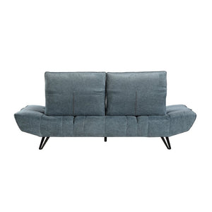 English Elm Sofa with Power Seat Depth Adjustment Chenille Tufted Three Living Room B011P576116