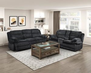 English Elm Sofa Mid-Century Velvet Upholstered with Walnut Legs and Pocket Coil Cushion Support Black Corduroy 95 L x 40 W x 41 H B011P576149