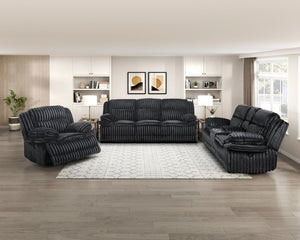 English Elm Sofa Mid-Century Velvet Upholstered with Walnut Legs and Pocket Coil Cushion Support Black Corduroy 95 L x 40 W x 41 H B011P576149