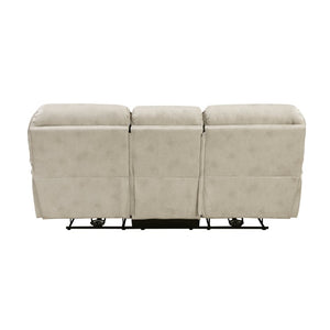 English Elm Power Reclining Sofa with USB Charging Pocket Coil Microfiber Living Room Seating B011P576158