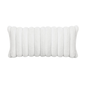 English Elm Sofa Channel Tufted Three Seater with Microfiber Corduroy Upholstery and Pocket Coil Cushions B011P576168