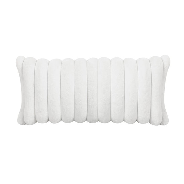 English Elm Sofa Channel Tufted Three Seater with Microfiber Corduroy Upholstery and Pocket Coil Cushions B011P576168