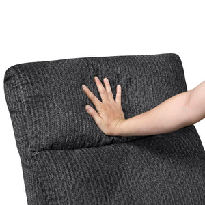 English Elm Reclining Wall Hugger Chair Microfiber Upholstered with Pocket Coil Support for Small Spaces B011P576176