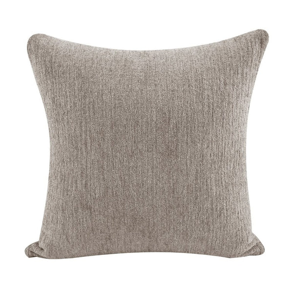 English Elm Sofa Mid-Century Velvet Upholstered with Walnut Legs and Pocket Coil Cushion Support Taupe Chenille 83.5 L x 35.5 W x 37.5 H B011P576187
