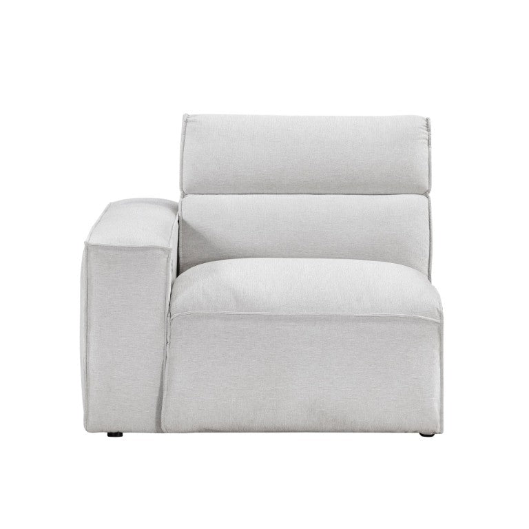 English Elm Power Reclining Sectional Chair with Adjustable Headrest USB Ports Microfiber Seat B011P580716