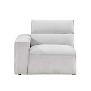 English Elm Power Reclining Sectional Chair with Adjustable Headrest USB Ports Microfiber Seat B011P580716