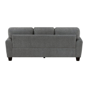 English Elm Sofa Deep Seated Chenille Upholstered Living Room Piece with Pocket Coil Support B011P580735