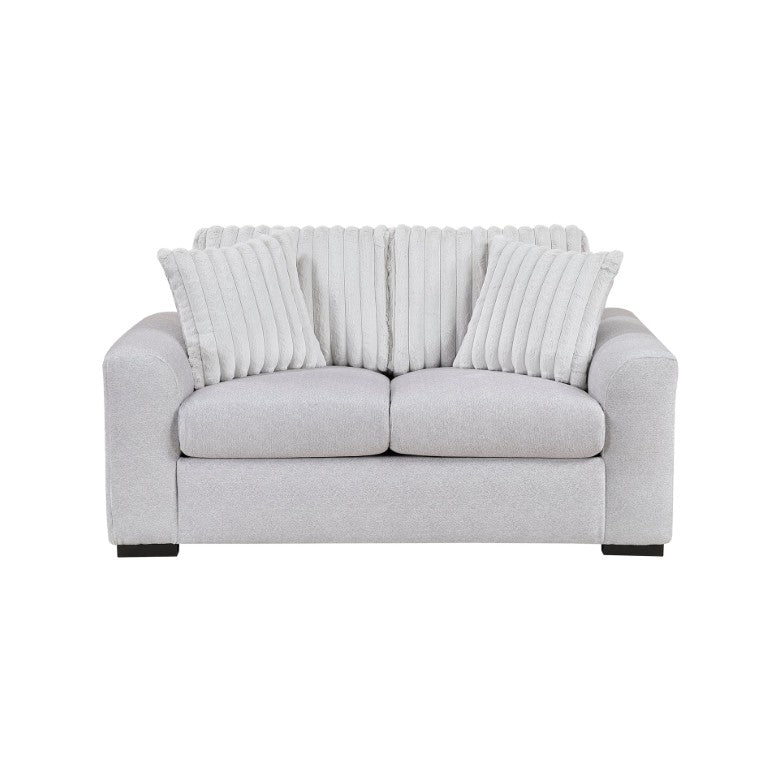 English Elm Double Reclining Loveseat Microfiber Corduroy Two Tone Upholstery for Living Room B011P580767
