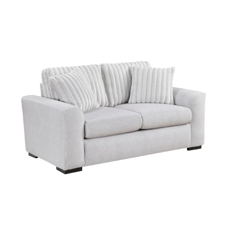 English Elm Double Reclining Loveseat Microfiber Corduroy Two Tone Upholstery for Living Room B011P580767