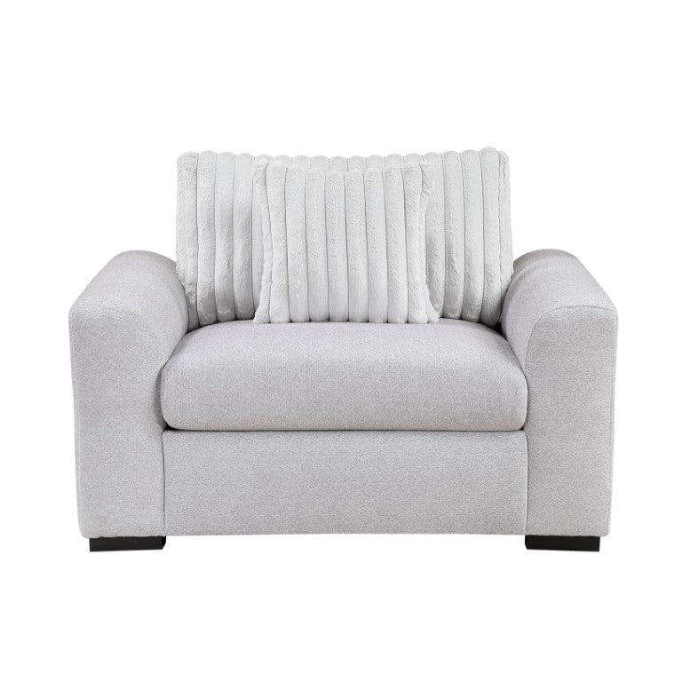 English Elm Reclining Armchair with Pocket Coil Support Microfiber Corduroy Upholstery for Living Rooms B011P580768