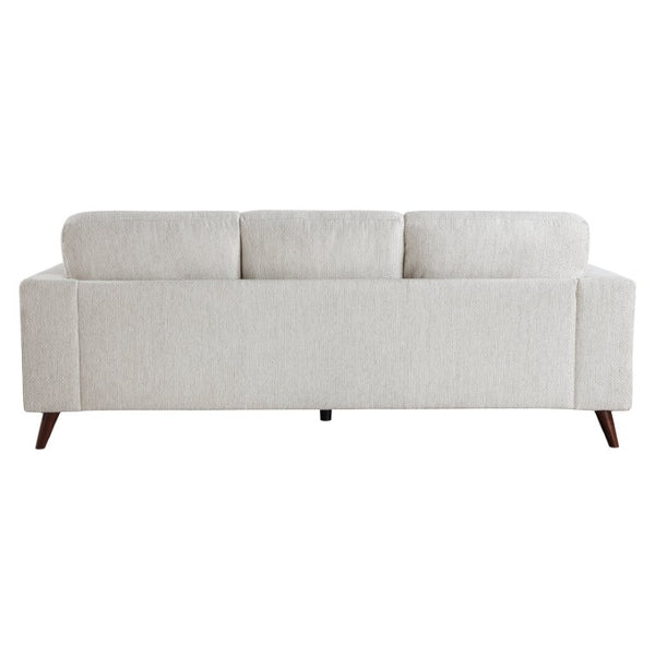 English Elm Power Reclining Sofa with Massage Heated Seating Wireless Charging and Wall Hugger Design Silver Chenille B011P580772