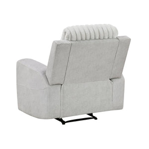 English Elm Reclining Chair with Dual Fabric Corduroy Microfiber Upholstery for Living Room Comfort B011P580794