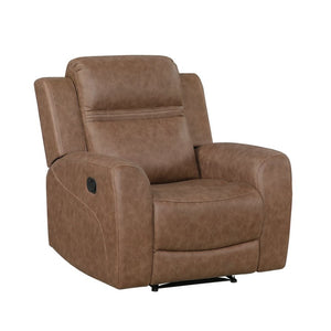 English Elm Reclining Wall Hugger Chair Microfiber Upholstered with Pocket Coil Support for Living Rooms B011P580820