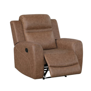 English Elm Reclining Wall Hugger Chair Microfiber Upholstered with Pocket Coil Support for Living Rooms B011P580820