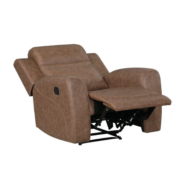 English Elm Reclining Wall Hugger Chair Microfiber Upholstered with Pocket Coil Support for Living Rooms B011P580820