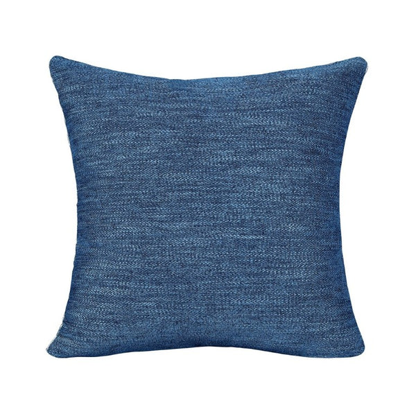 English Elm Sofa with Plush Chenille Upholstery Foam Cushions and Sleek Metal Legs for Living Room Blue Chenille 83 x 36 x 36.5 inches B011P580828
