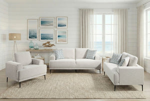 English Elm Love Seat Chenille Upholstered Two Seater Sofa with Tailored Frame for Living Rooms B011P580832