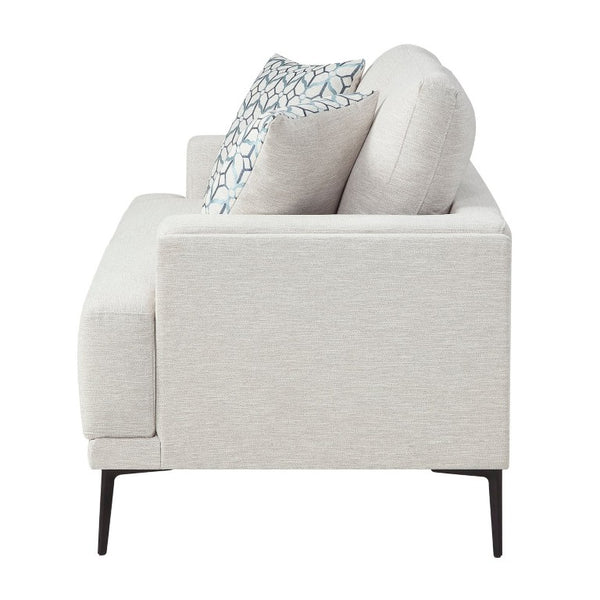 English Elm Love Seat Chenille Upholstered Two Seater Sofa with Tailored Frame for Living Rooms B011P580832