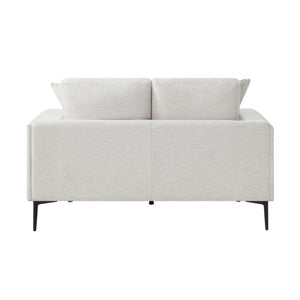 English Elm Love Seat Chenille Upholstered Two Seater Sofa with Tailored Frame for Living Rooms B011P580832