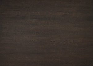 English Elm Cocktail Table with Birch Veneer Cabriole Legs and Gold Tipped Poplar Carved Accents Dark Brown 24 L x 24 W x 24 H B011P581564