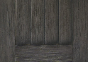 English Elm Lift Top Entryway Storage Bench Padded Seat Distressed Wood Frame with Bronze Hardware B011P581590