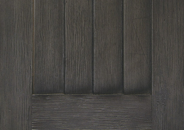 English Elm Lift Top Entryway Storage Bench Padded Seat Distressed Wood Frame with Bronze Hardware B011P581590