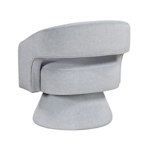 English Elm Swivel Barrel Accent Chair Plush Velvet Upholstered Seat for Living Room Reading Nook B011P581656